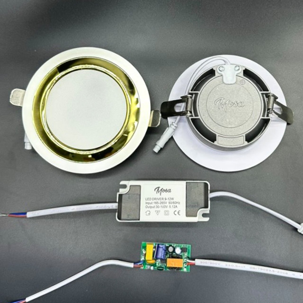 LED ÂM TRẦN 10W MẶT VÀNG CAO CẤP LED ÂM TRẦN 10W MẶT VÀNG CAO CẤP