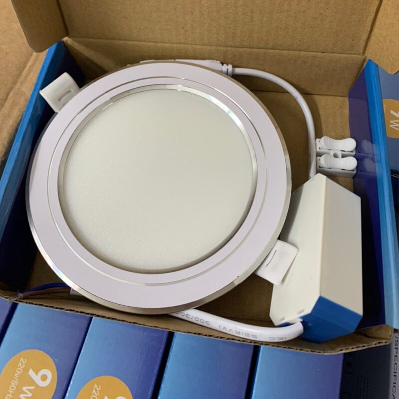 LED ÂM TRẦN 9W ĐẾ MỎNG SÁNG 3 CHẾ ĐỘ