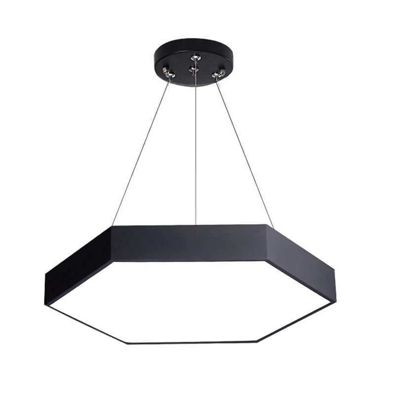 ĐÈN LED VĂN PHÒNG LỤC GIÁC Ø600