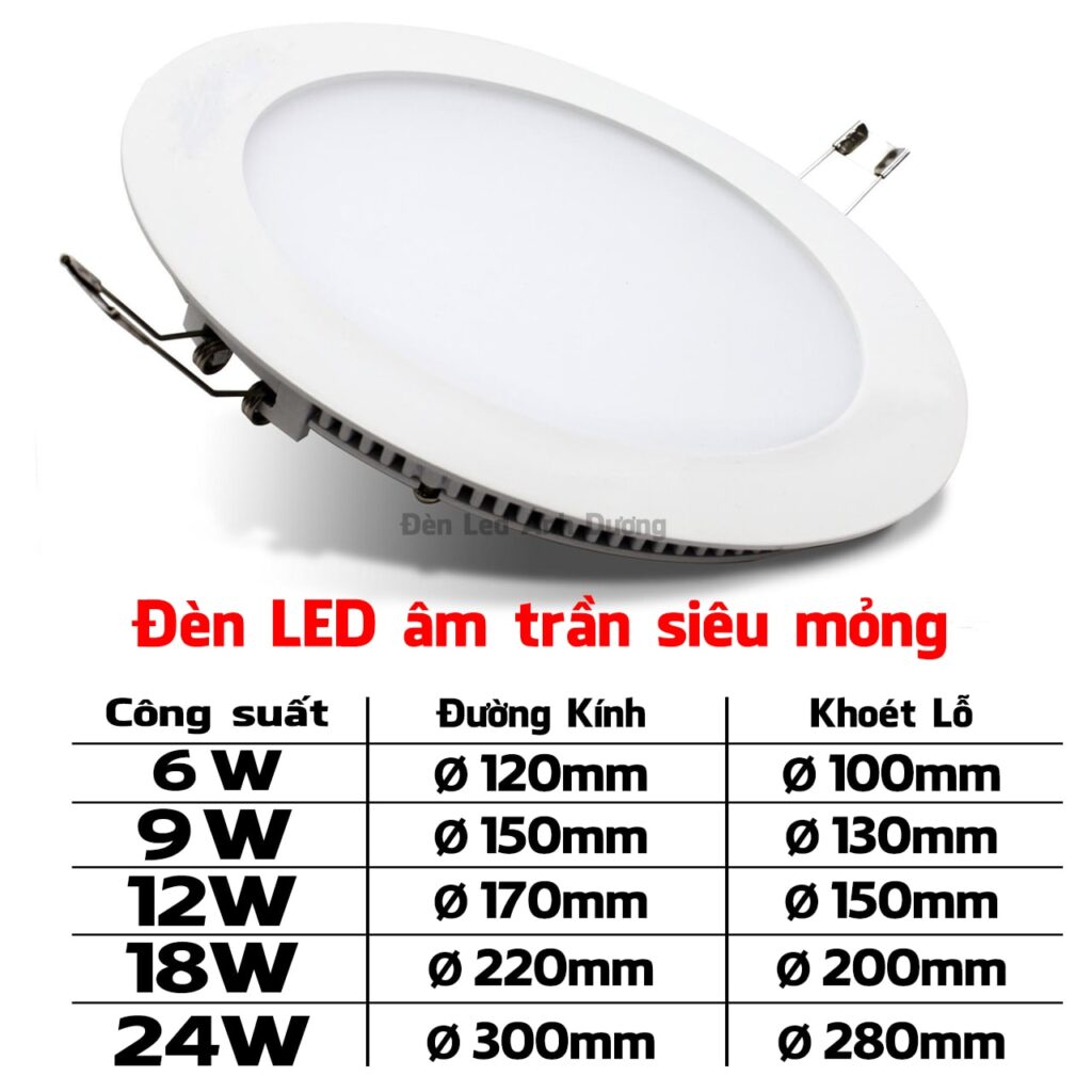 ĐÈN ÂM TRẦN SIÊU MỎNG - ĐÈN LED ÁNH DƯƠNG