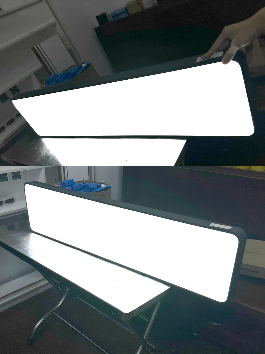 Đèn thả văn phòng 1200x280x55 72w