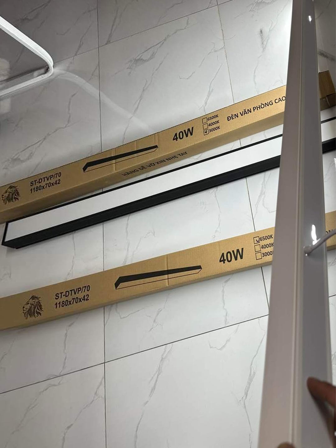 Đèn thả văn phòng 1200x70x40 40w