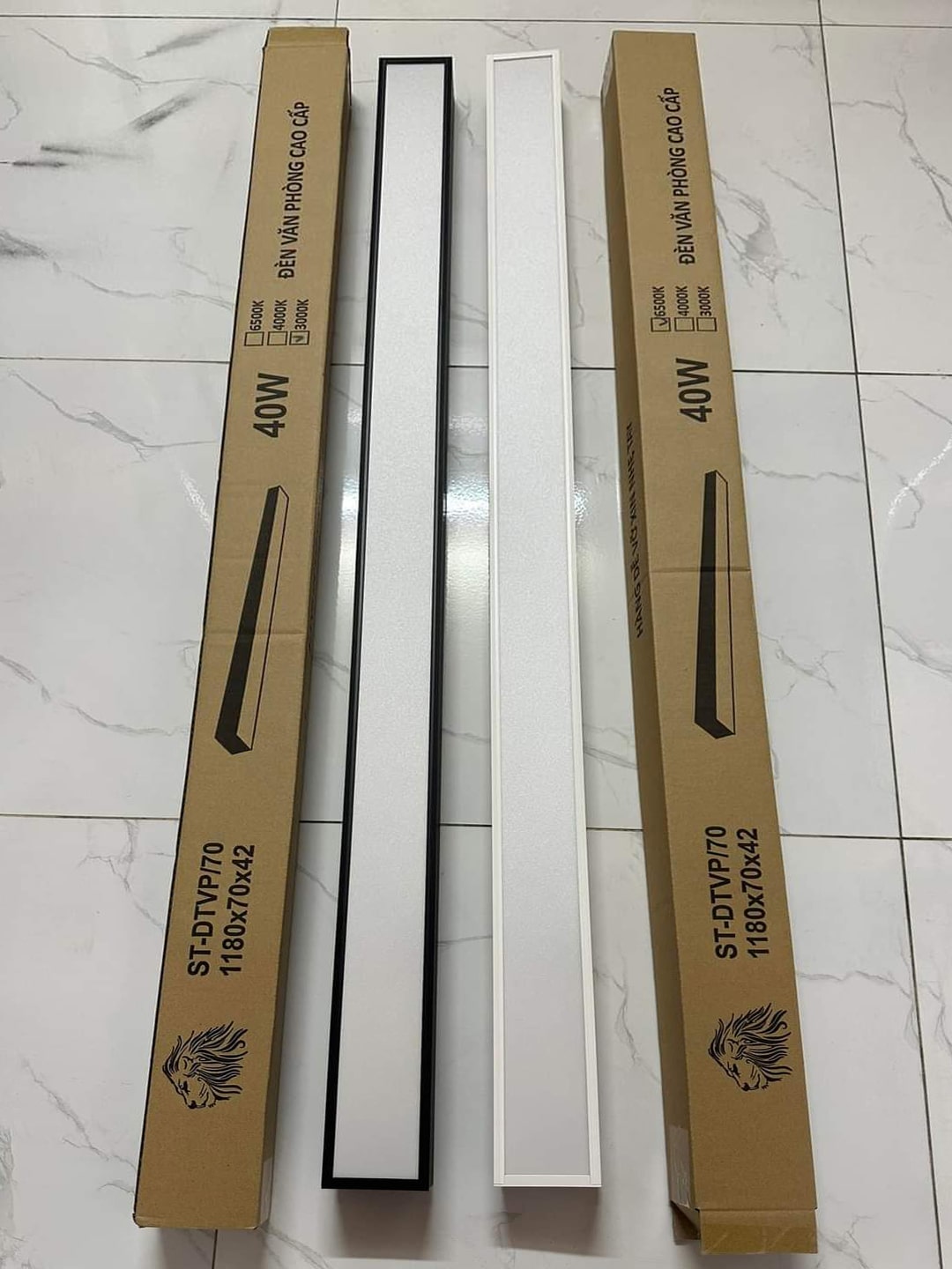Đèn thả văn phòng 1200x70x40 40w