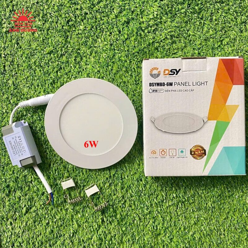 Đèn LED âm trần siêu mỏng 6W