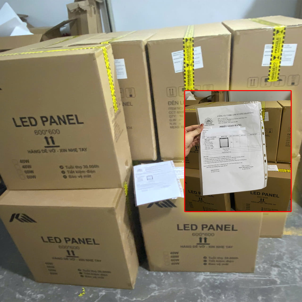 Đèn LED Panel 600x600 60W