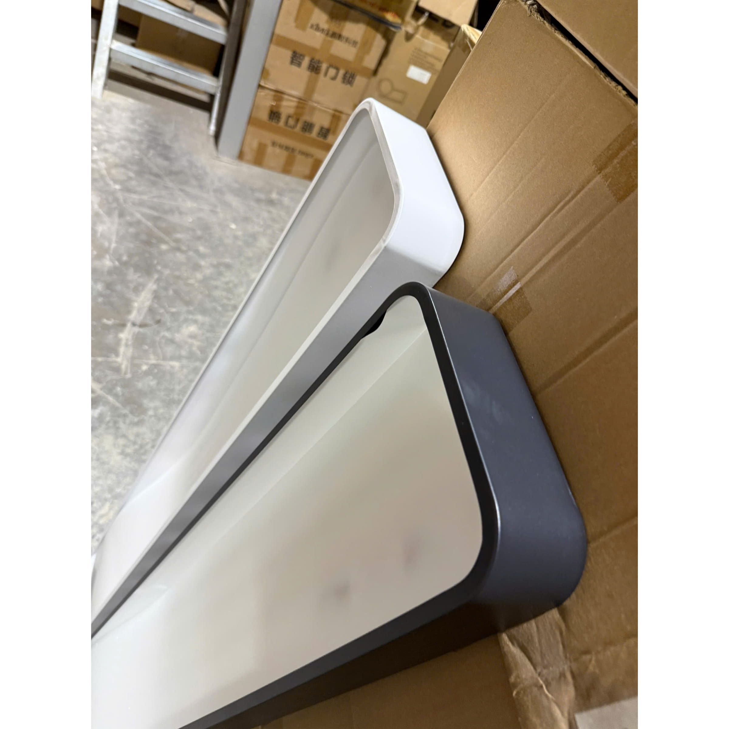 Đèn Thả Văn Phòng Bo Góc 1200x200x40 48w